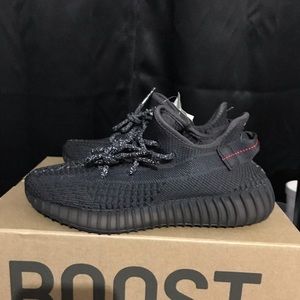 Adidas Yeezy 350 Boost Blk Static non Ref 6 women